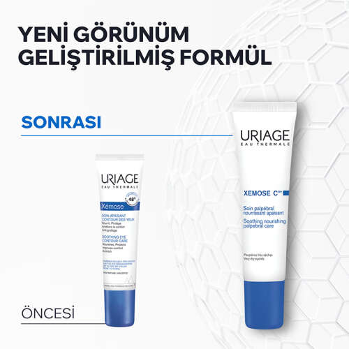 Uriage Xemose C8+ Çok Kuru Ciltler İçin Göz Çevresi Bakım Kremi 15 ml - 5