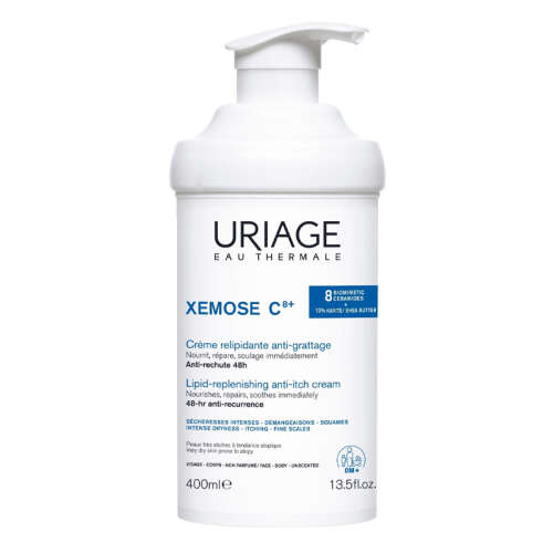 Uriage Xemose C8+ Çok Kuru Ciltler İçin Ferahlatıcı Krem 400 ml - Uriage