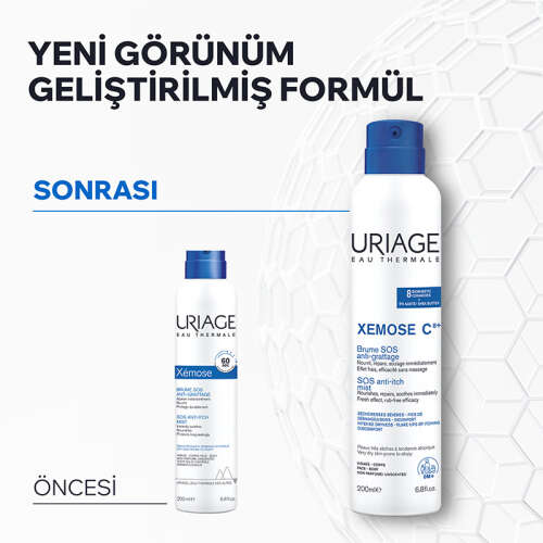 Uriage Xemose C8+ Çok Kuru Ciltler İçin SOS Bakım Spreyi 200 ml - 4