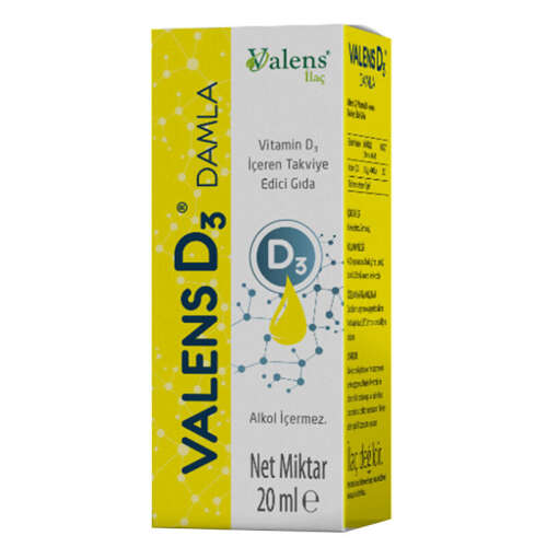 Valens D3 Damla 20 ml - Valens
