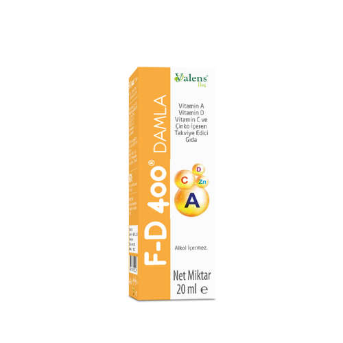 Valens F-D 400 DAMLA Vitamin ve Minera 20 ml - Valens