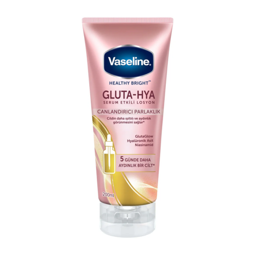 Vaseline Gluta Hya Serum Etkili Losyon Canlandırıcı Parlaklık 200 ml - 1