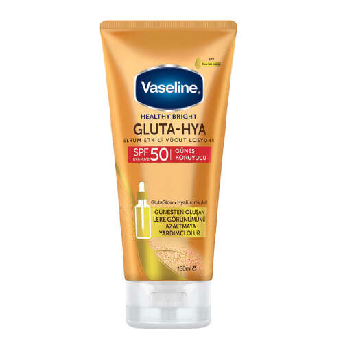 Vaseline Gluta-Hya Serum Etkili Losyon SPF50 Güneş Koruyucu 150 ml - Vaseline