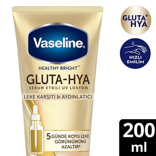 Vaseline Gluta-Hya Serum Etkili UV Losyon Leke Karşıtı ve Aydınlatıcı 200 ml - 2