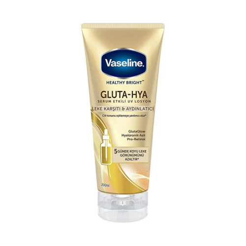Vaseline Gluta-Hya Serum Etkili UV Losyon Leke Karşıtı ve Aydınlatıcı 200 ml - Vaseline