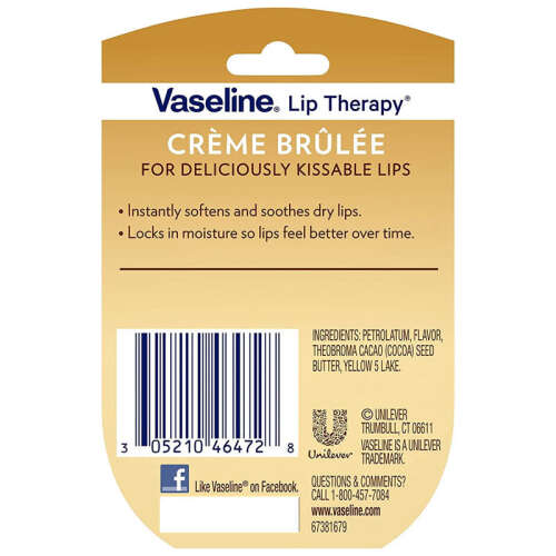 Vaseline Lip Therapy Creme Brulee Dudak Kremi 7 g - 2