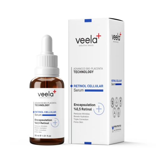 Veela Yaşlanma Karşıtı Bariyer Onarıcı Retinol Cellular Serum 30 ml - Veela