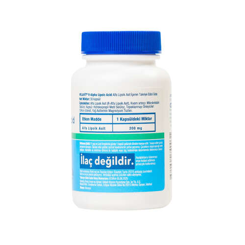 Velavit V-Alpha Lipoic Acid Takviye Edici Gıda 30 Kapsül - 2