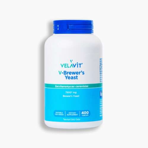 Velavit V-Brewers Yeast Takviye Edici Gıda 400 Tablet - Velavit