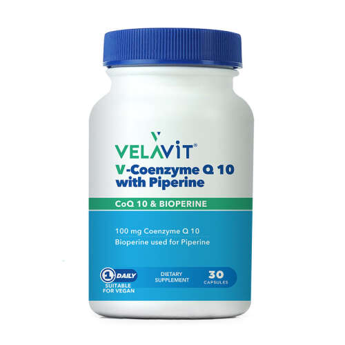 Velavit V-Coenzyme Q10 With Piperine 30 Kapsül - 2