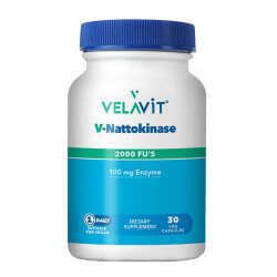 Velavit V-Nattokinase Takviye Edici Gıda 30 Kapsül - 1