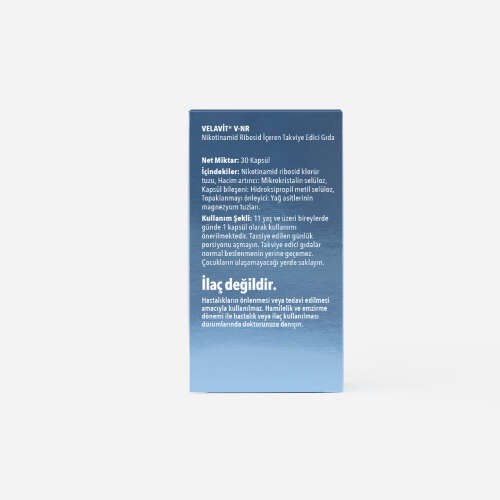 Velavit V-NR Takviye Edici Gıda 30 Kapsül - 2