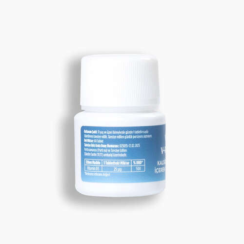Velavit V-Rapid Vit D Takviye Edici Gıda 60 Tablet - 4