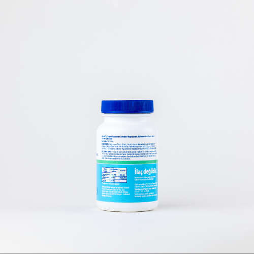 Velavit V-Triple Magnesium Complex Takviye Edici Gıda 60 Tablet - 2
