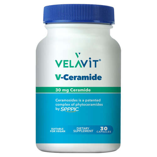 Velavit Viva Ceramide Seramid İçeren Takviye Edici Gıda 30 Kapsül - Velavit