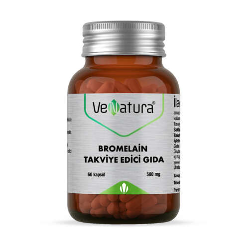 VeNatura Bromelain Takviye Edici Gıda 60 Kapsül - VeNatura