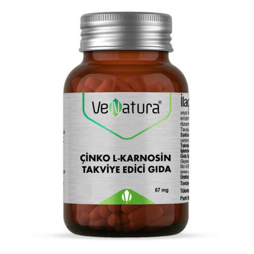 VeNatura Çinko L-Karnosin 30 Kapsül - VeNatura