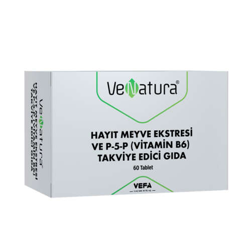 VeNatura Hayıt Meyve Ekstresi ve P-5-P (Vitamin B6) 60 Tablet - VeNatura