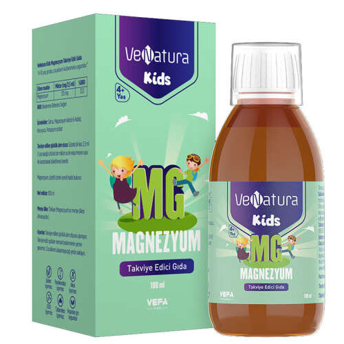 VeNatura Kids Magnezyum Takviye Edici Gıda 100 ml - VeNatura