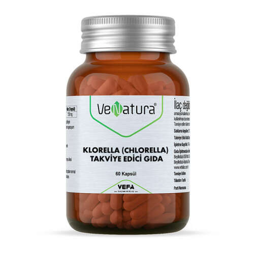 VeNatura Klorella Chlorella Takviye Edici Gıda 60 Kapsül - VeNatura