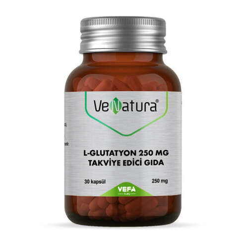 VeNatura L-Glutatyon 250 mg Takviye Edici Gıda 30 Kapsül - VeNatura