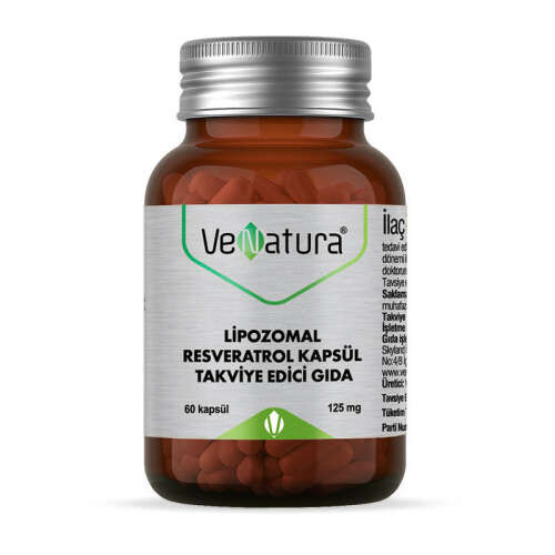 VeNatura Lipozomal Resveratrol Kapsül Takviye Edici Gıda 60 Kapsül - VeNatura