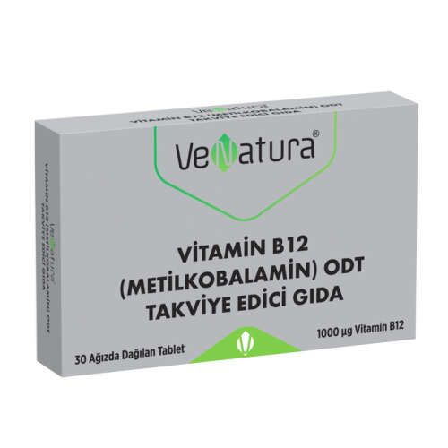 VeNatura Metilkobalamin ODT Takviye Edici Gıda 30 Tablet - VeNatura