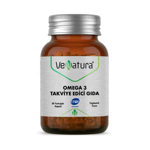VeNatura Omega 3 Takviye Edici Gıda 60 Kapsül - VeNatura