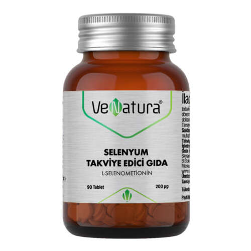 VeNatura Selenyum Takviye Edici Gıda 90 Tablet - VeNatura
