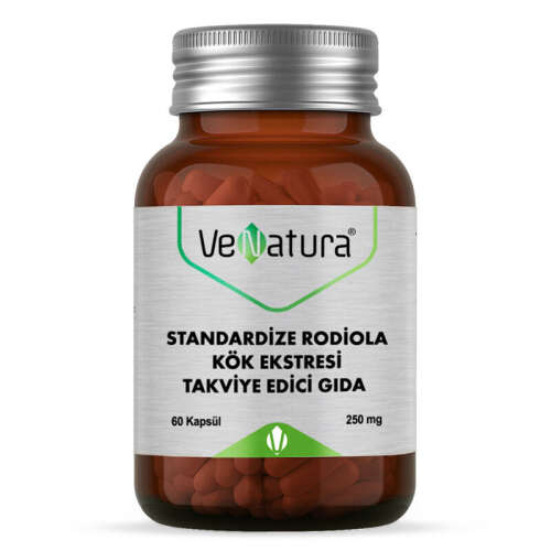 VeNatura Standardize Rodiola Kök Ekstresi Takviye Edici Gıda 60 Kapsül - VeNatura