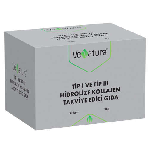 VeNatura Tip I ve Tip III Hidrolize Kollajen 30 Saşe - VeNatura