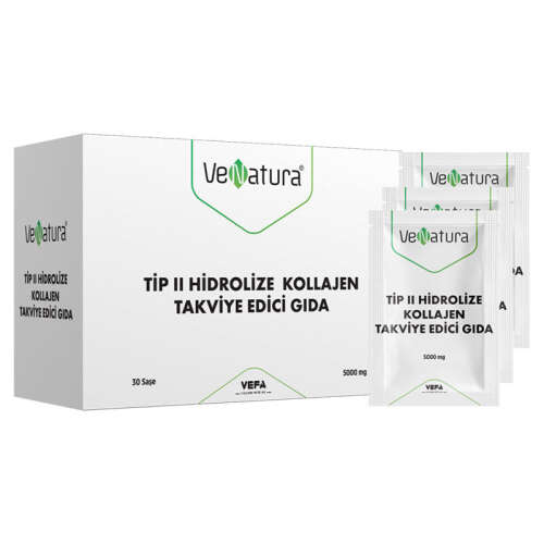 VeNatura Tip II Hidrolize Kollajeni Takviye Edici Gıda 30 Saşe - 1