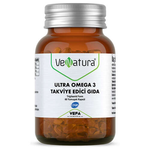 VeNatura Ultra Omega 3 Takviye Edici Gıda 60 Kapsül - VeNatura
