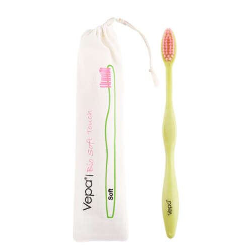 Vepa Bio Soft Touch Ahşap Yetişkin Diş Fırçası Keseli Ambalaj - Vepa