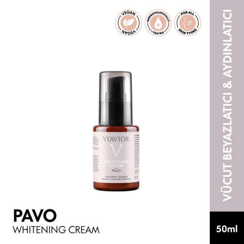 Viavior Pavo Whitening Cream 50 ml - Viavior