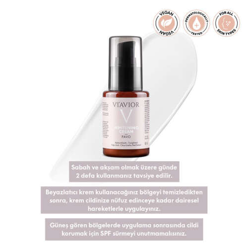 Viavior Pavo Whitening Cream 50 ml - 4