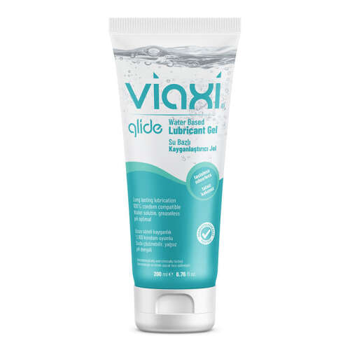 Viaxi Glide Water Based Lubricant Gel Simple 200 ml - Viaxi