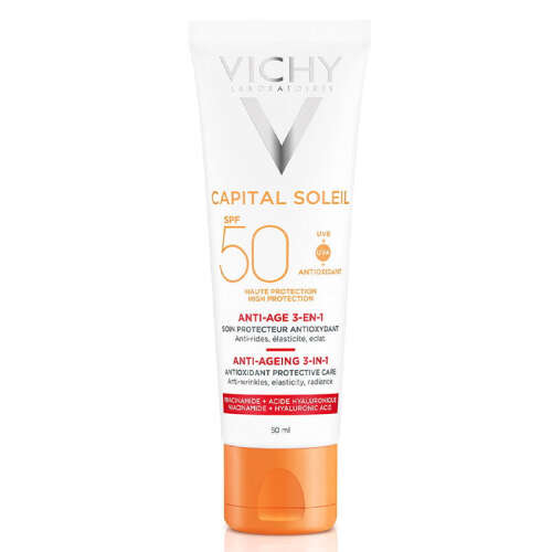 Vichy Capital Soleil SPF 50 Anti Age Güneş Kremi 50 ml - Vichy