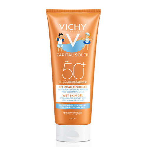 Vichy Capital Soleil SPF 50 Yüz ve Vücut Sütü 200 ml - Çocuk - 1