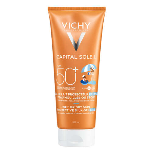 Vichy Capital Soleil SPF 50 Yüz ve Vücut Sütü 200 ml - Çocuk - Vichy