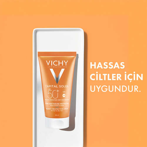 Vichy Capital Soleil Spf50+ Velvety Güneş Kremi 50 ml - 2