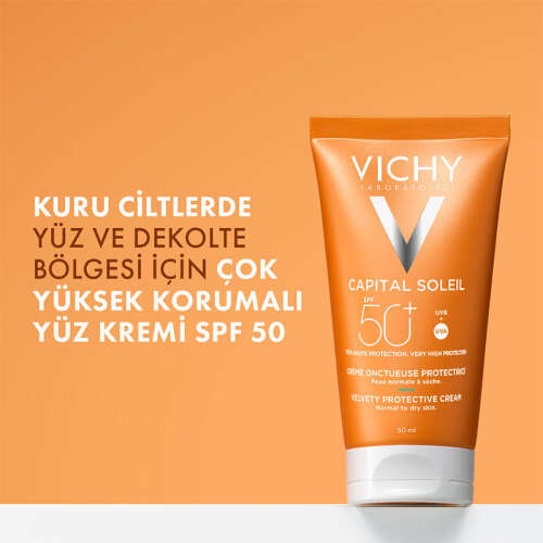 Vichy Capital Soleil Spf50+ Velvety Güneş Kremi 50 ml - 5