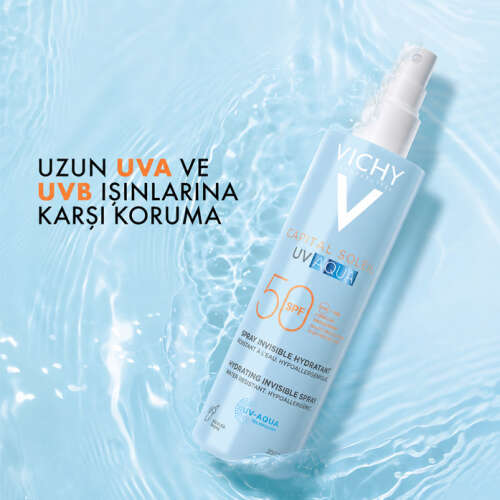 Vichy Capital Soleil UV Aqua Spf50 Vücut Güneş Kremi 200 ml - 3
