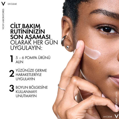 Vichy Capital Soleil UV-Clear Spf 50 Fluid Güneş Koruyucu 40 ml - 5