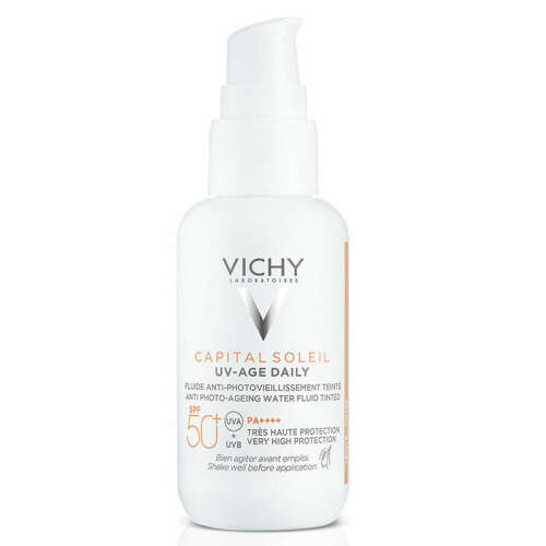 Vichy Capital Soleil UV Yaşlanma Karşıtı Güneş Kremi SPF 50 40 ml - Renkli - Vichy