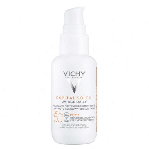 Vichy Capital Soleil UV Yaşlanma Karşıtı Güneş Kremi SPF 50 40 ml - Renkli - Vichy