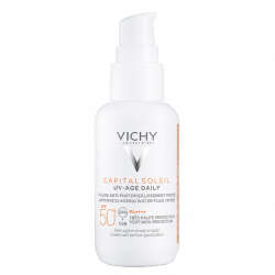 Vichy Capital Soleil UV Yaşlanma Karşıtı Güneş Kremi SPF 50 40 ml - Renkli - 1