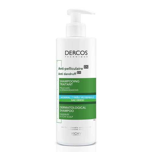 Vichy Dercos Anti Dandruff Kepek Karşıtı Şampuan 390 ml - Normal ve Yağlı Saçlar - Vichy