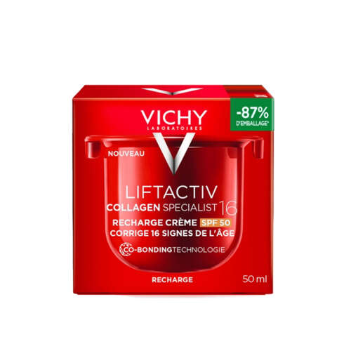 Vichy Liftactiv Collagen Specialist 16 SPF50 Gündüz Kremi Yedek Kapsül 50 ml - Vichy