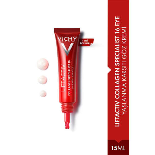 Vichy Liftactiv Collagen Specialist Yaşlanma Belirtilerine Karşı Göz Bakım Kremi 15 ml - 2
